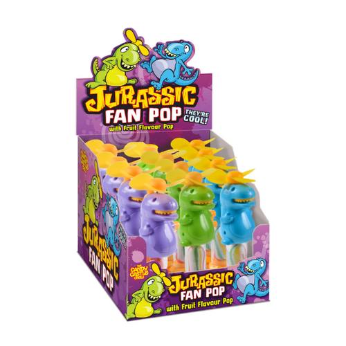 Albert's Jurassic Fan Pops 12 x 15g (0.53oz) image 0
