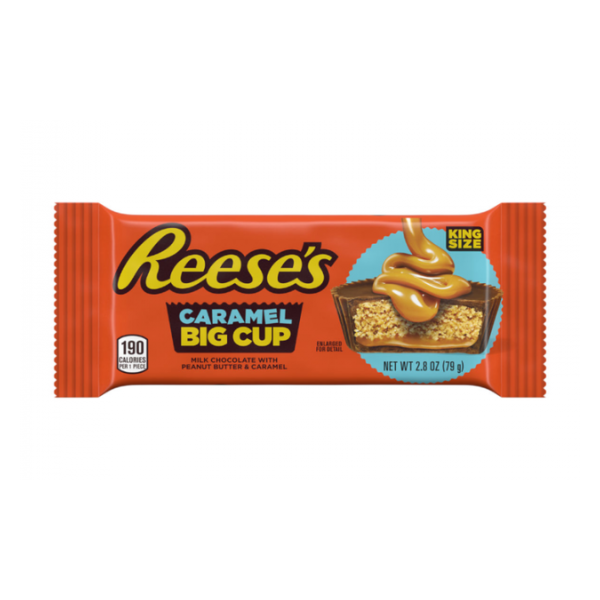 Reese's Big Cup Caramel King Size 16 x 79g (2.80z) image 0