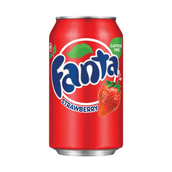Fanta Strawberry Can 12 x 355ml (12 fl oz) image 0