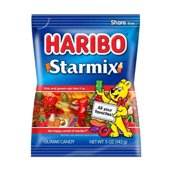 Haribo Starmix Peg Bag 12 x 142g (5oz) image 0