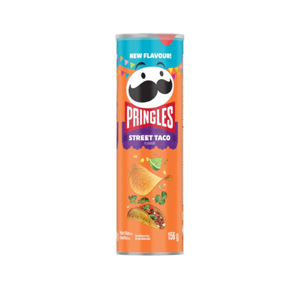 Pringles Street Taco Canister 1 x 156g image 0