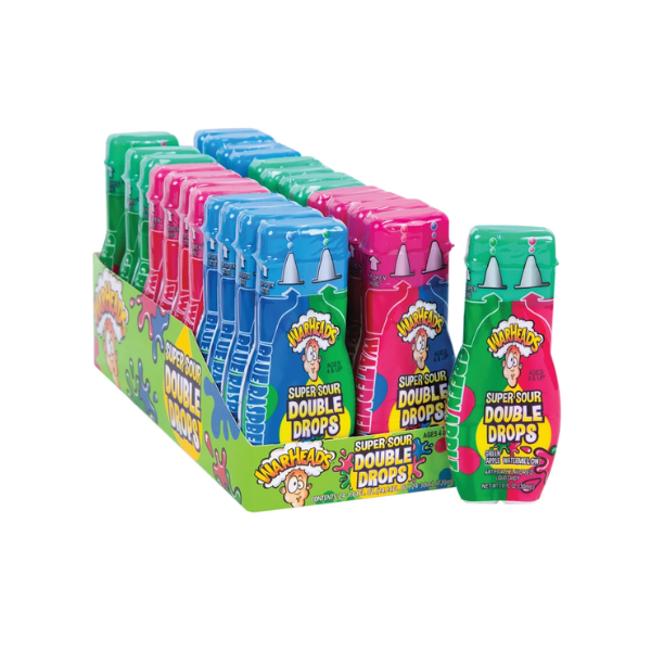 Warheads Super Sour Double Drops 24 x 30ml (1.01 floz) image 0