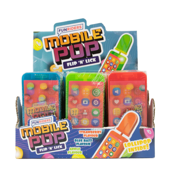 Funriders Mobile Pop Flip 'n' Lick 12 x 30g image 0