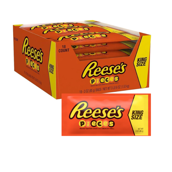 Reese's Pieces King Size 18 x 85g (3oz) image 0