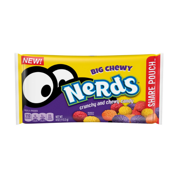 Nerds Big Chewy Share Pouch 12 x 113g (4oz) image 0