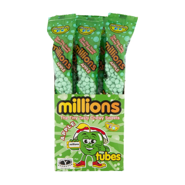 Millions Apple Tubes 12 x 55g image 0