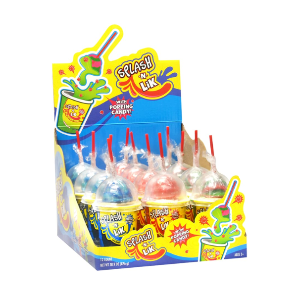 Funny Candy Splash Pop 12 x 72g image 0