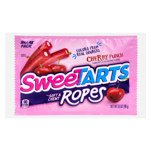 Sweetarts Ropes Cherry Punch Share Pack 12 x 99g (3.5oz) image 0