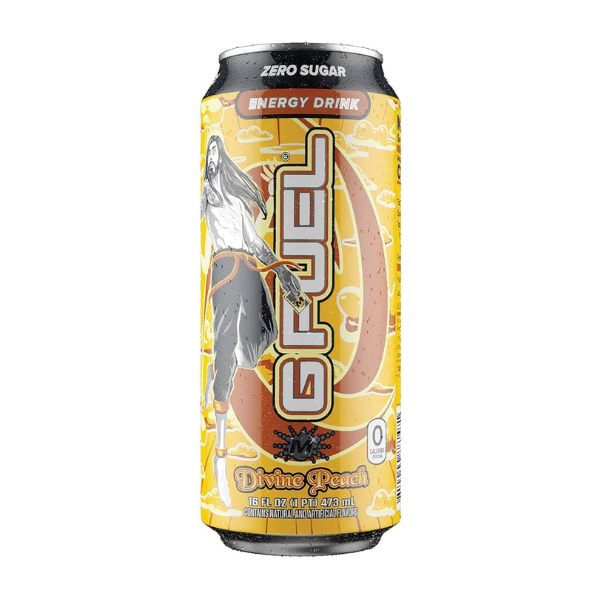 G Fuel Energy Drink Divine Peach 12 x 473ml(16 fl oz) image 0