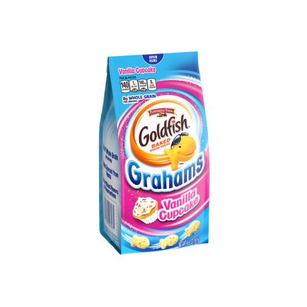 Pepperidge Farm Goldfish Vanilla Cupcake Pouch Bag 1 x 187g (6.6oz) image 0