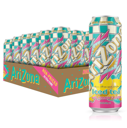 Arizona Iced Tea with Lemon Flavor Big Can 24 x 650ml (22oz) image 0