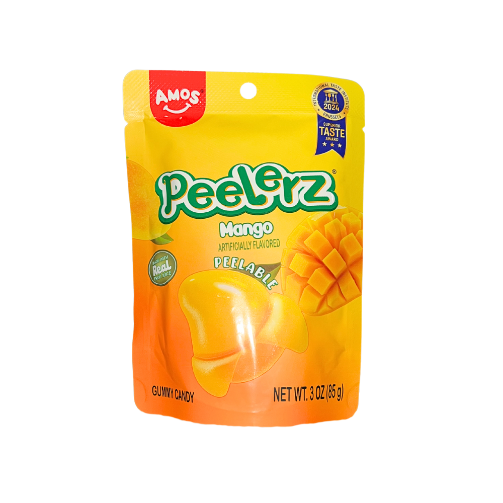 Peelerz Gummy Mango Pouch Bag 24 x 85g (3oz) image 0