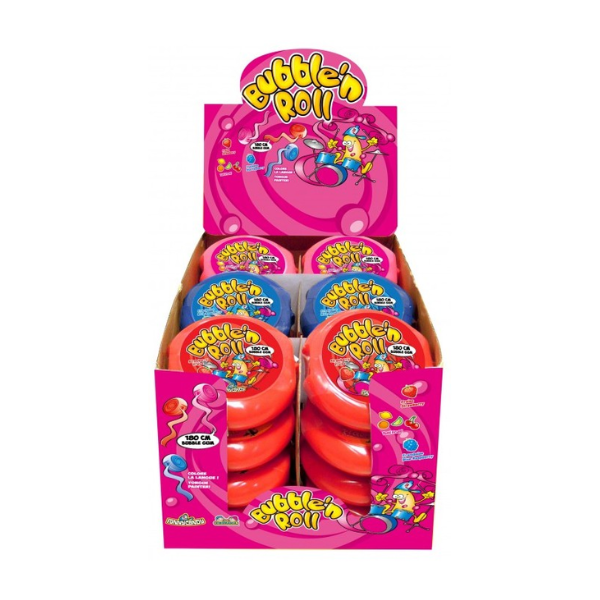 Funny Candy Bubble 'n' Roll 24 x 58g image 0