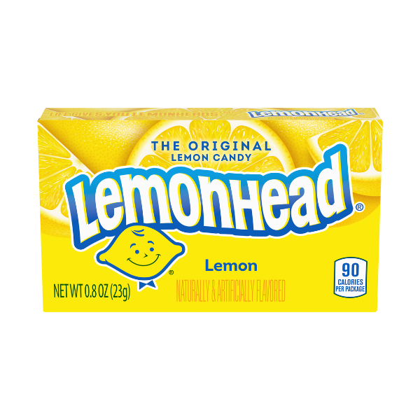 Lemonhead Original Lemon Candy Theater Box 12 x 142g (5oz) image 0