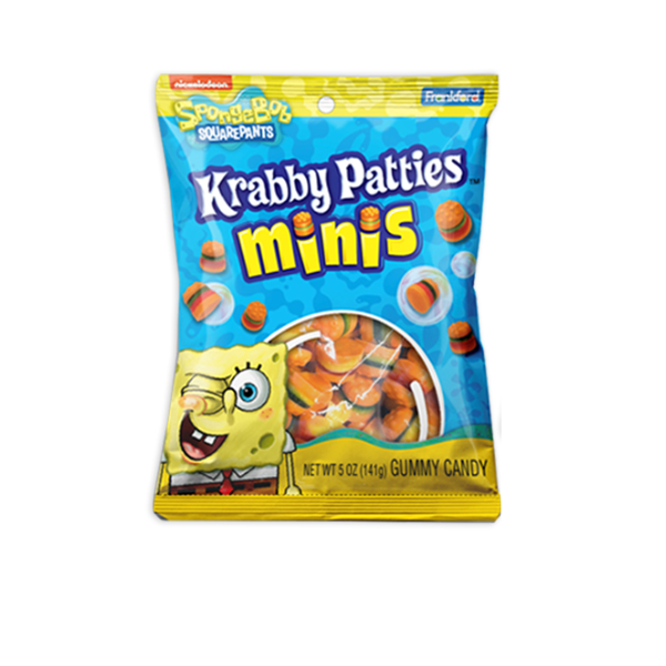 Krabby Patties Minis Peg Bag 12 x 142g (5oz) image 0