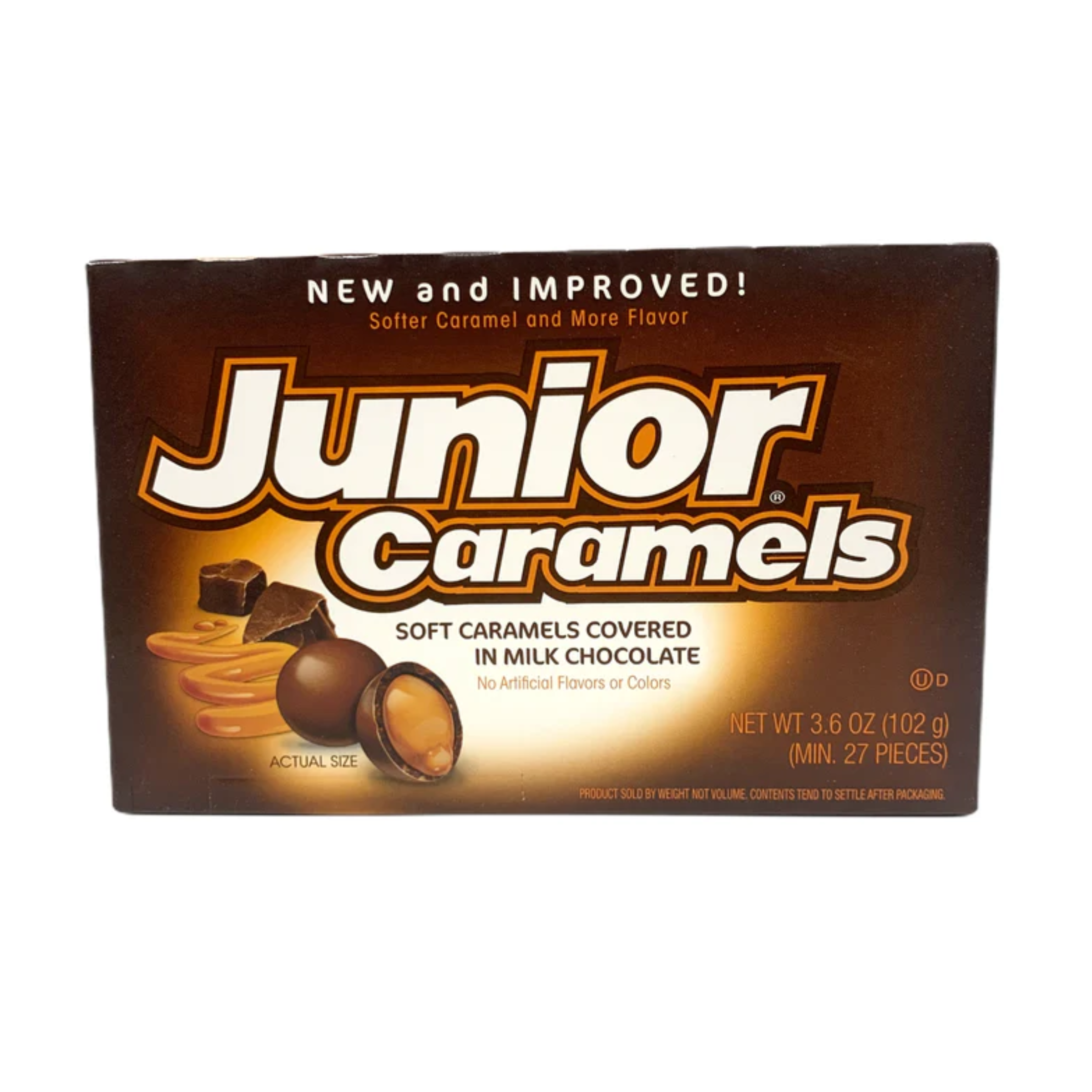 Junior Caramels Theater Box 12 x 102g (3.6oz) image 0