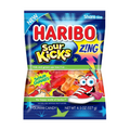 Haribo Zing Sour Kicks Peg Bag 12 x 127g (4.5oz) image 0