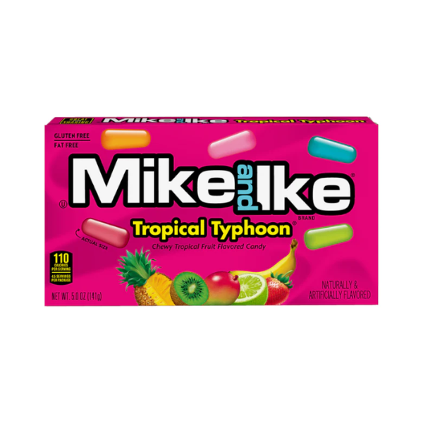 Mike and Ike Tropical Typhoon Theater Box 12 x 120g (4.25oz) image 0