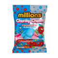 Millions Chews Strawberry Bubblegum Peg Bag 12 x 120g image 0