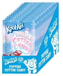 Kool-Aid Popping Cotton Candy Peg Bag 12 X 28g (1oz)